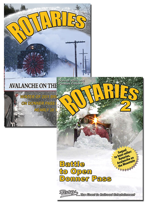 Rotaries 1 Avalanche on the Mountain & Rotaries 2 Battle to Open Donner Pass DVD