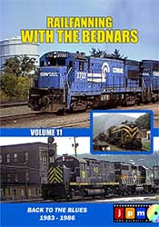 Railfanning with the Bednars Volume 11 DVD