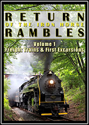 2102 - Return of the Iron Horse Rambles Volume 1 - Freight Trains & First Excursions DVD