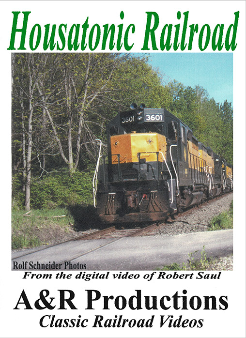 Housatonic Railroad Ex-New Haven Berkshire Division DVD A&R Productions HU-1 729440706067