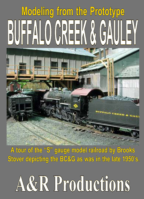 Modeling from the Prototype Buffalo Creek & Gauley DVD A&R Productions BCG-1