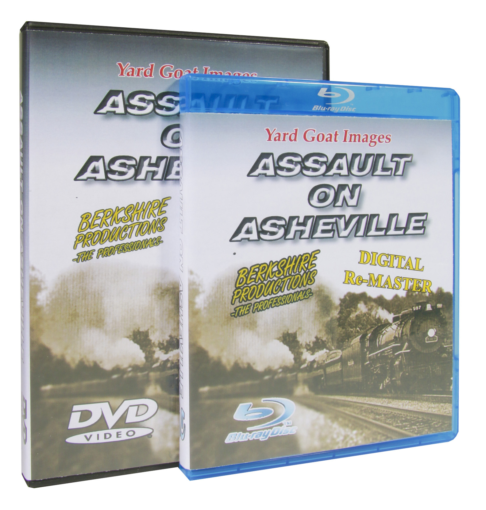 Assault on Asheville Steam Triple Header DVD Berkshire Production Videos BERK-AOAD