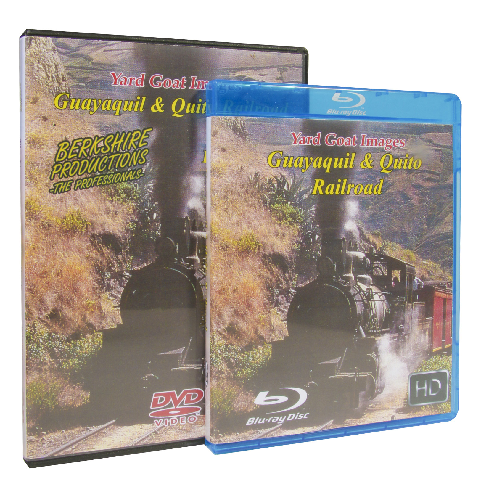 Guayaquil & Quito Railroad DVD Berkshire Production Videos BERK-GQRD