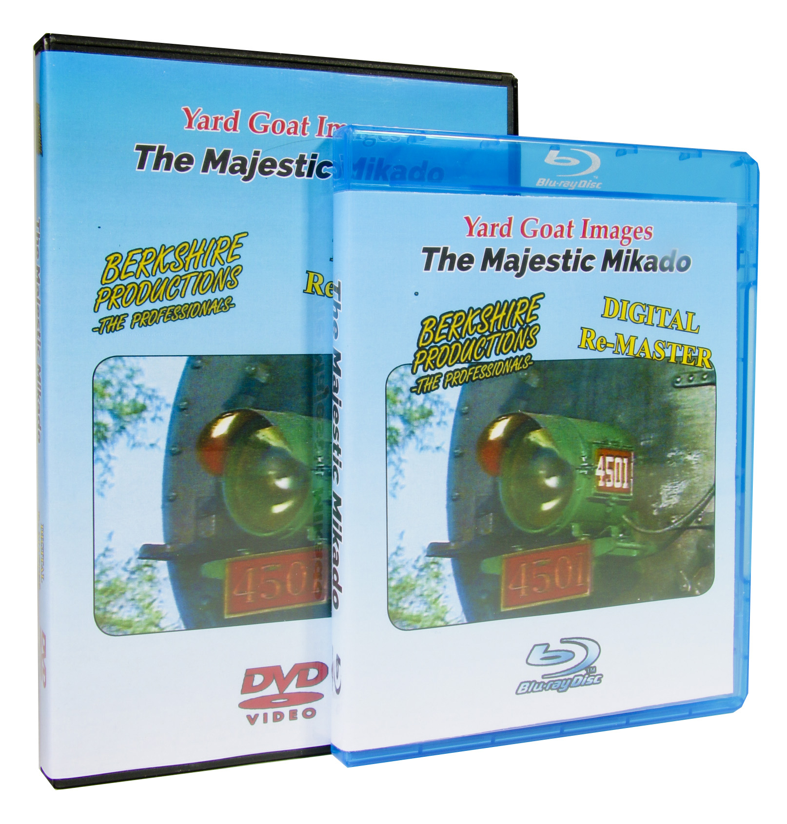The Majestic Mikado 4501 Southern Railroad DVD Berkshire Production Videos BERK-TMMD