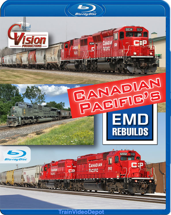 Canadian Pacifics EMD Rebuilds DVD