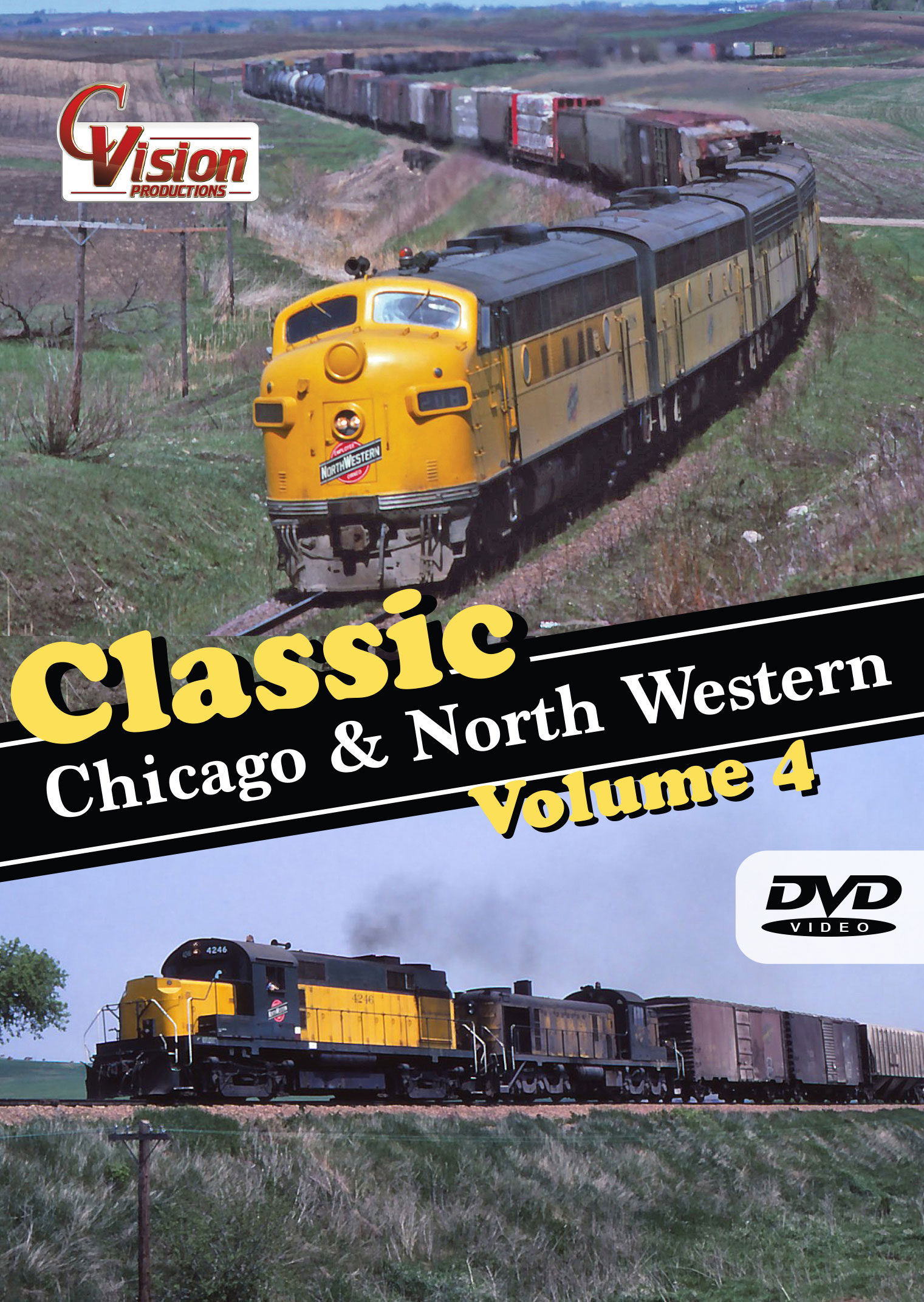 Classic Chicago and North Western Vol 4 DVD C Vision Productions CNW4
