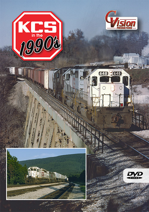 Kansas City Southern in the 1990s KCS DVD C Vision Productions KCSDVD