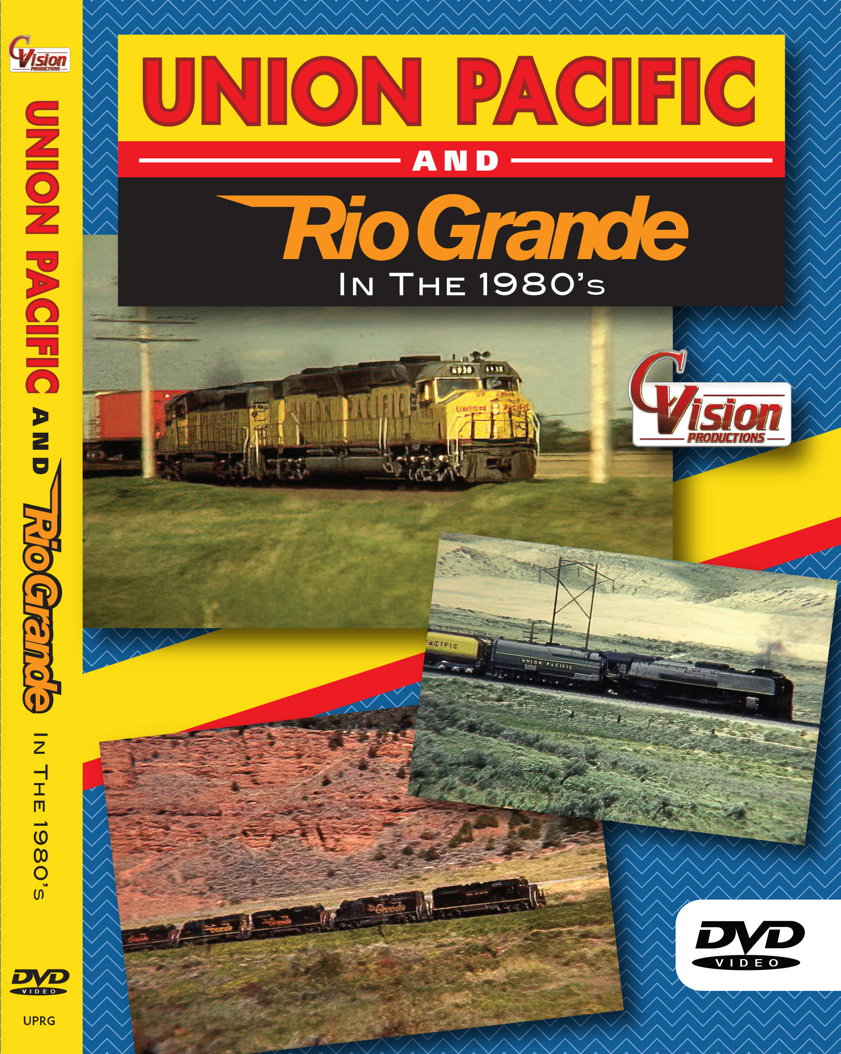 Union Pacific and Rio Grande in the 1980s DVD C Vision Productions UPRG