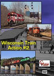Wisconsin Train Action Volume 2 DVD