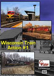 Wisconsin Train Action Volume 1 DVD