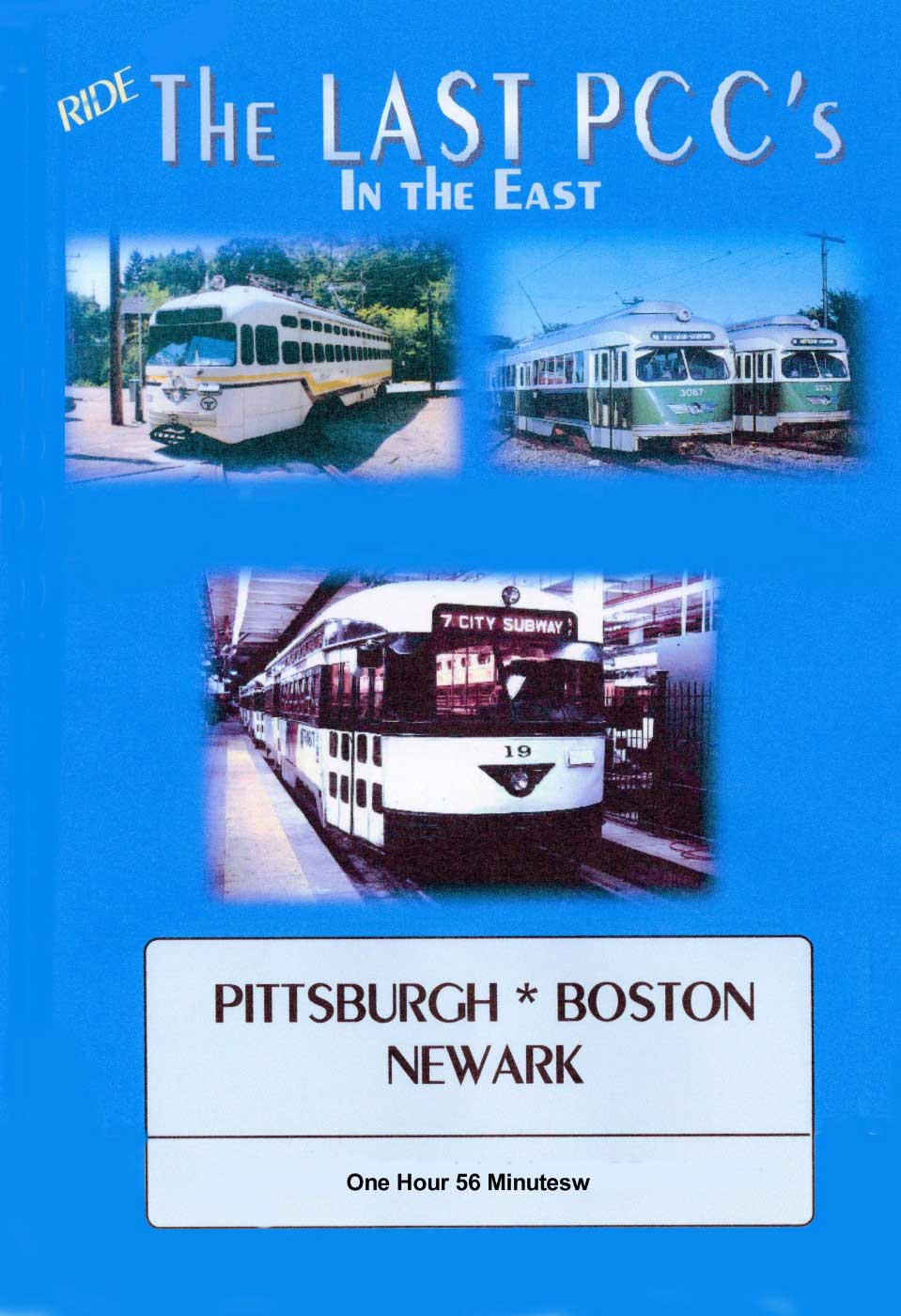 Ride the Last PCC's in the East Pittsburgh Boston Newark Carson Video