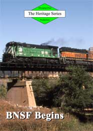 BNSF Begins - The Heritage Series DVD