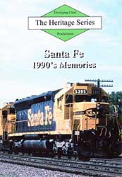Heritage Series Santa Fe 1990s Memories DVD