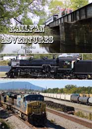 Railfan Adventures Episodes 1-10 DVD