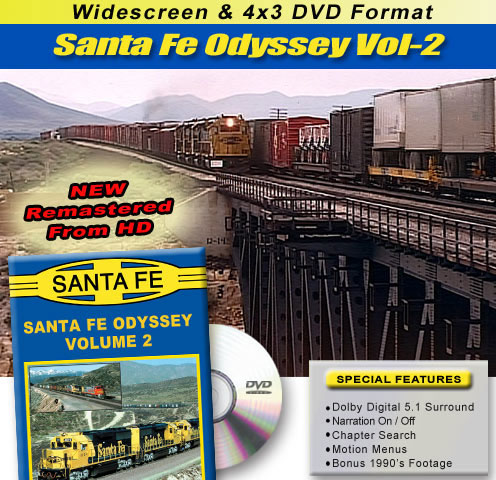 Santa Fe Odyssey Volume 2 Emery Gulash DVD DVD Green Frog Productions