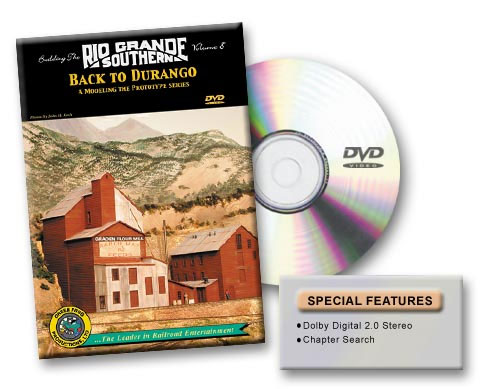 Building the Rio Grande Southern Volume 8 Back to Durango DVD Green Frog Productions
