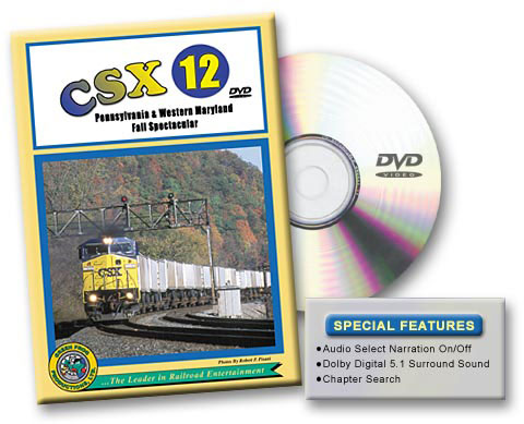CSX Volume 12, Pennsylvania & Western Maryland Fall Spectacular Green Frog Productions