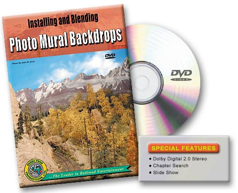 Photo Mural Backdrops, Installing and Blending DVD Green Frog Productions