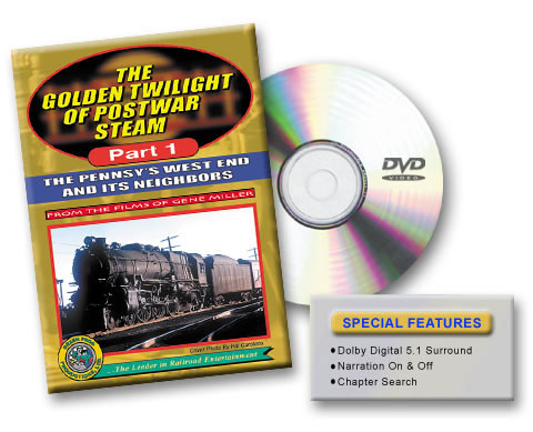 Golden Twilight of Postwar Steam, Part 1 DVD Green Frog Productions