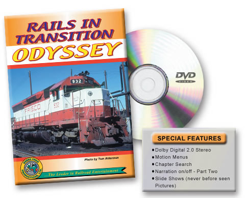 Rails in Transition Odyssey Two Decades DVD Green Frog Productions