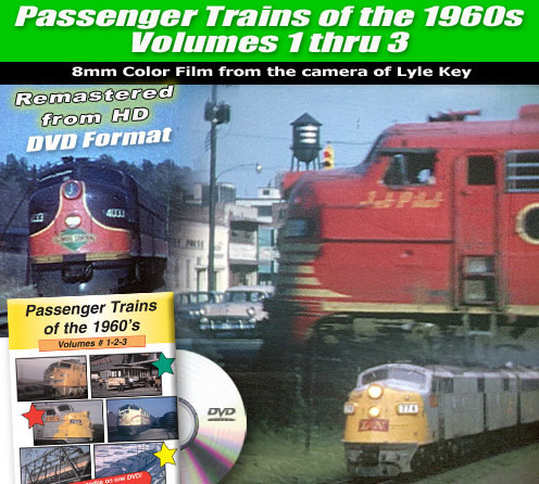 Passenger Trains of the 1960s Combo DVD Green Frog Productions