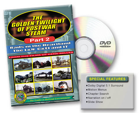 Golden Twilights of Postwar Steam Volume 2 DVD Green Frog Productions