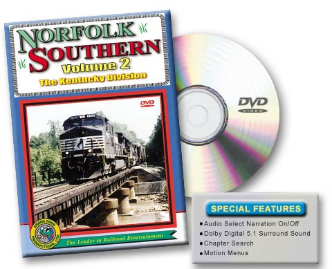 Norfolk Southern Volume 2, Chattanooga, DeButts, Oakdale DVD Green Frog Productions