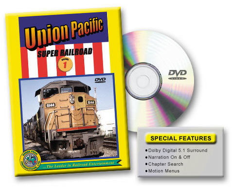 Union Pacific Super Railroad Volume 1 DVD Green Frog Productions