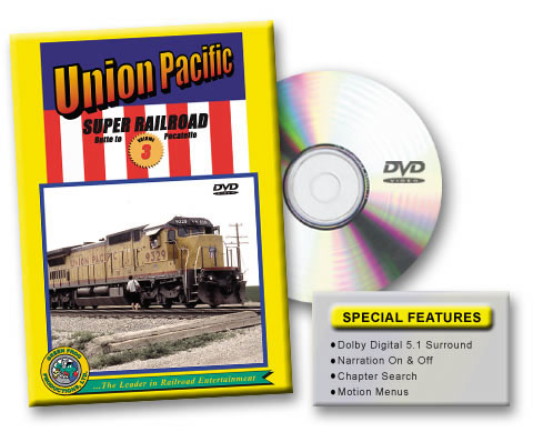 Union Pacific Super Railroad Volume 3 DVD Green Frog Productions