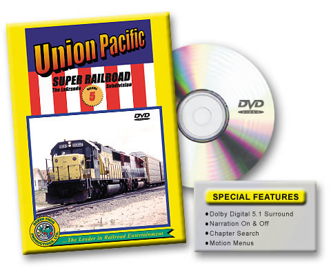Union Pacific Super Railroad Volume 5 - LaGrande Sub - Blue Mountains DVD Green Frog Productions