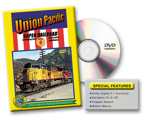 Union Pacific Super Railroad Volume 6 - Lordsburg Sub DVD Green Frog Productions