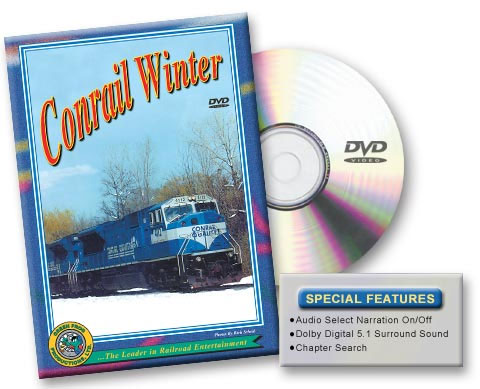 Conrail Winter, Dearbord Division's Last Winter DVD Green Frog Productions