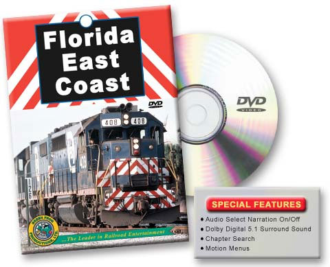 Florida East Coast Railroad DVD Green Frog Productions