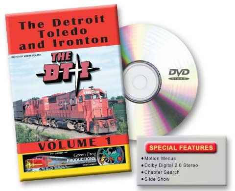 Detroit Toledo & Ironton Volume 1 DVD Green Frog Productions