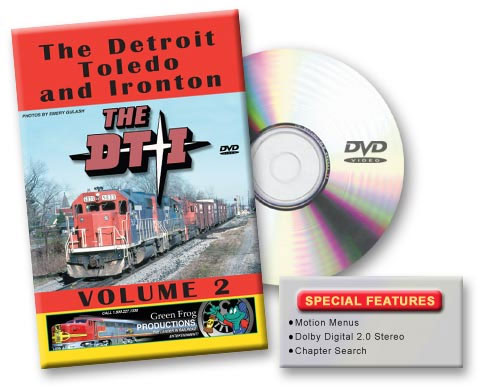 Detroit Toledo & Ironton Volume 2 DVD Green Frog Productions