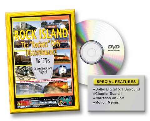 Rock Island - The 70s - The Rockets Defy Discontinuance Volume 4 DVD Green Frog Productions