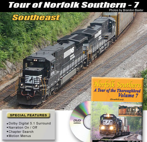Norfolk Southern - A Tour of the Thoroughbred Volume 7 DVD Green Frog Productions