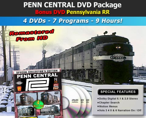 Penn Central Package - 7 Shows - 4 Discs - 9 Hours DVD Green Frog Productions