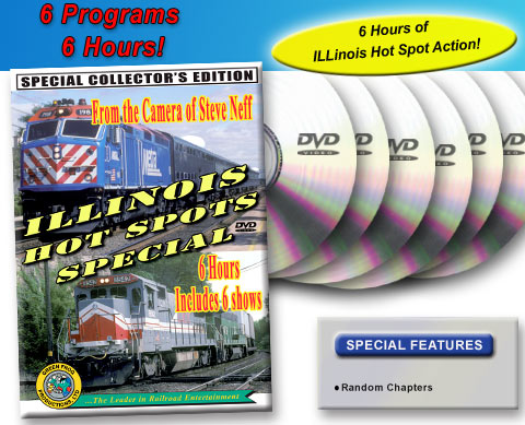 Illinois Hot Spots Special - 6 Shows - 6 Discs DVD Green Frog Productions