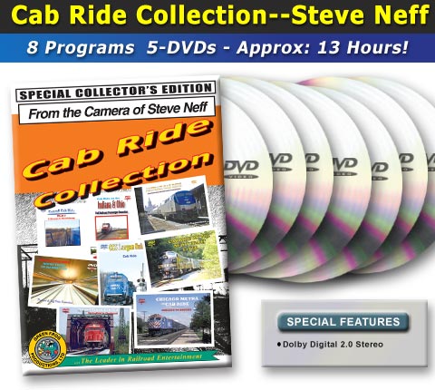 Cab Ride Collection - 8 Programs - 5 Discs - 13 Hours! DVD Green Frog Productions