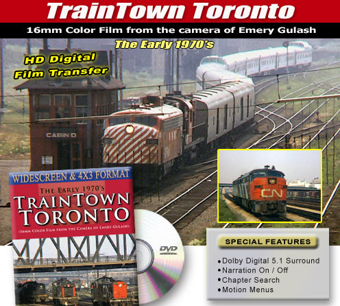 Train Town Toronto Eary 1970s Emery Gulash DVD Green Frog Productions