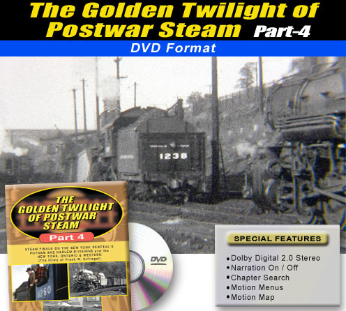 Golden Twilight of Postwar Steam Part 4 DVD Green Frog Productions