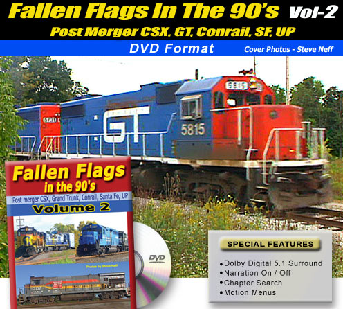 Fallen Flags in the 90s Vol 2 DVD Green Frog Productions