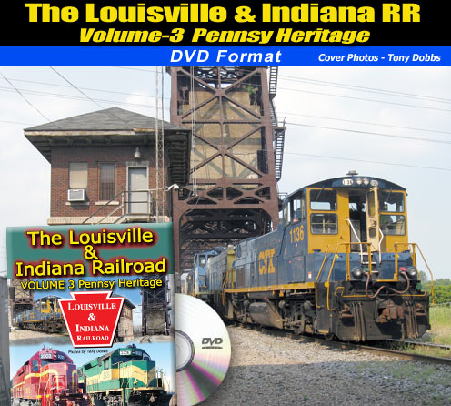 Louisville & Indiana Railroad Volume 3 Pennsy Heritage DVD Green Frog Productions