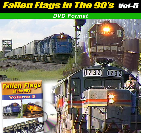 Fallen Flags in the 90s Volume 5 DVD Green Frog Productions