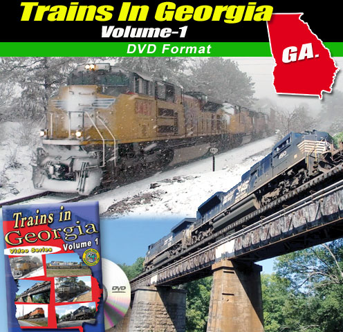 Trains in Georgia Volume 1 DVD Green Frog Productions