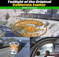 Twilight of the Original California Zephyr DVD