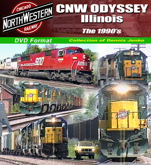 CNW Odyssey Iliinois - The 1990s DVD Green Frog Productions