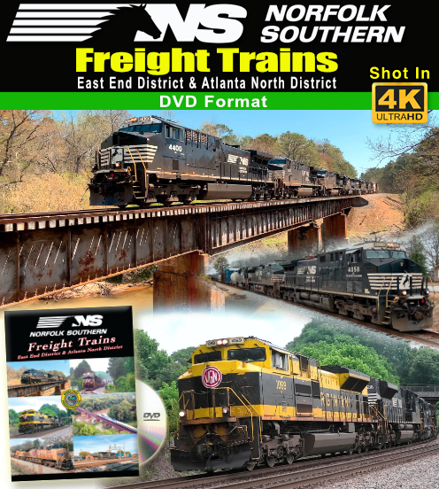 Norfolk Southern Freight Trains East End & Atlantic North Districts DVD Green Frog Productions