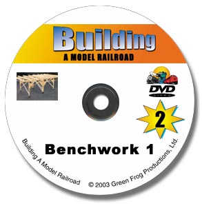 Building a Model Railroad Vol 2 - Benchwork Part 1 of 2 DVD Green Frog Productions